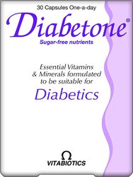 Vitabiotics Diabetone Sugar-Free Nutrients, 30 Capsules