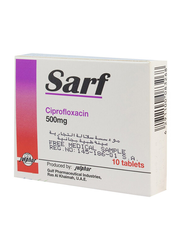 

Julphar 500mg Sarf Tablet, 10 Strips