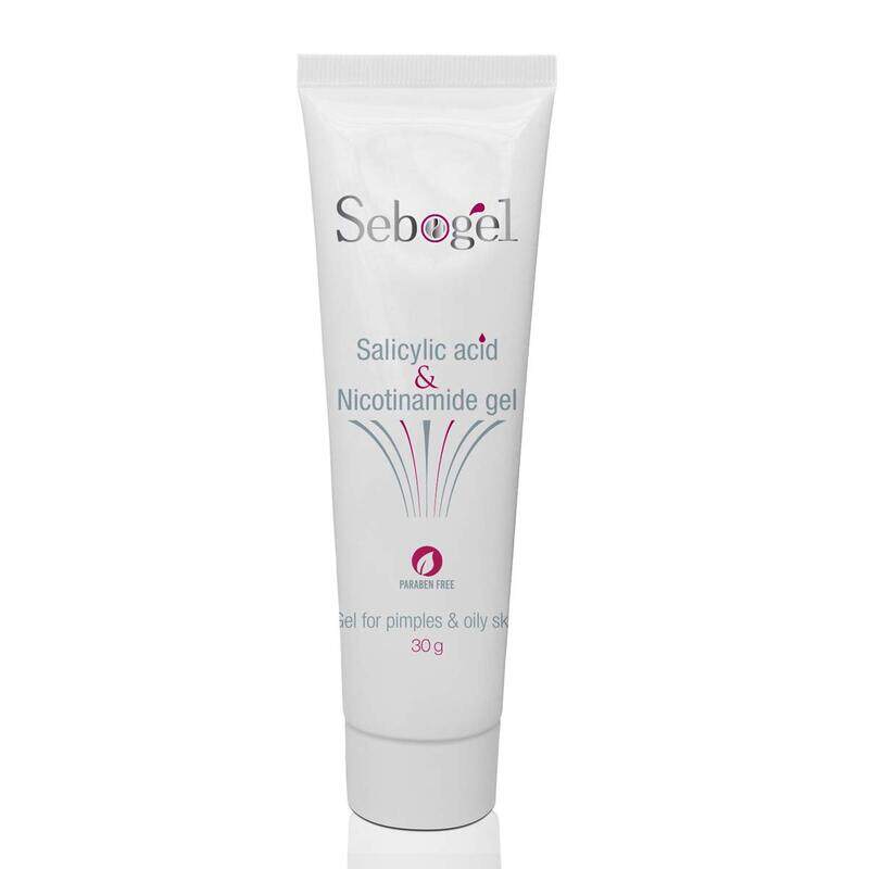 

Sebogel Salicylic Acid & Nicotinamide Gel for Pimples & Oily Skin, 30g