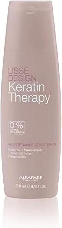 Alfaparf Milano Lisse Design Keratin Therapy Maintenance Conditioner, 250ml