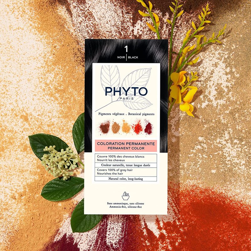 Phyto Hair Coloring Agent, 1 Black