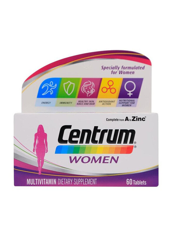 

Centrum Pfizer Multivitamin Tablets for Women, 60 Tablets