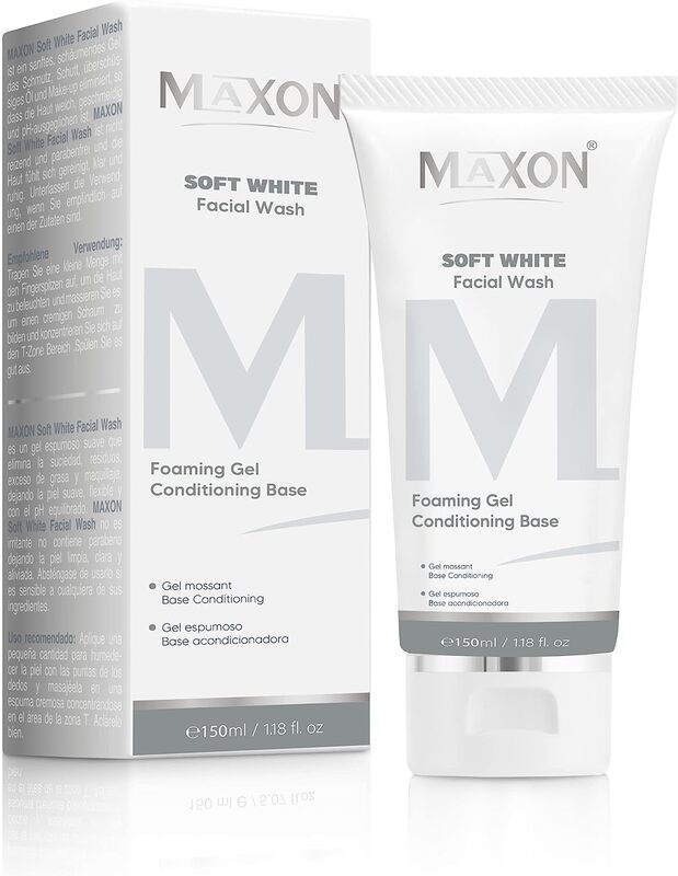 MaXon Soft White Facial Wash, 150ml