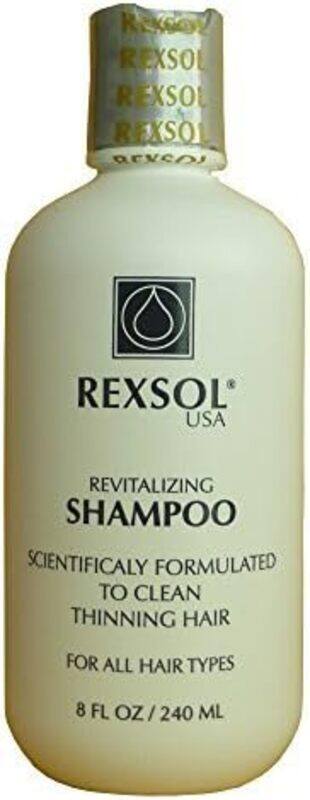 

Rexsol Revitalising Shampoo Scientifically Formulated to Clean Thinning Hair, 240ml