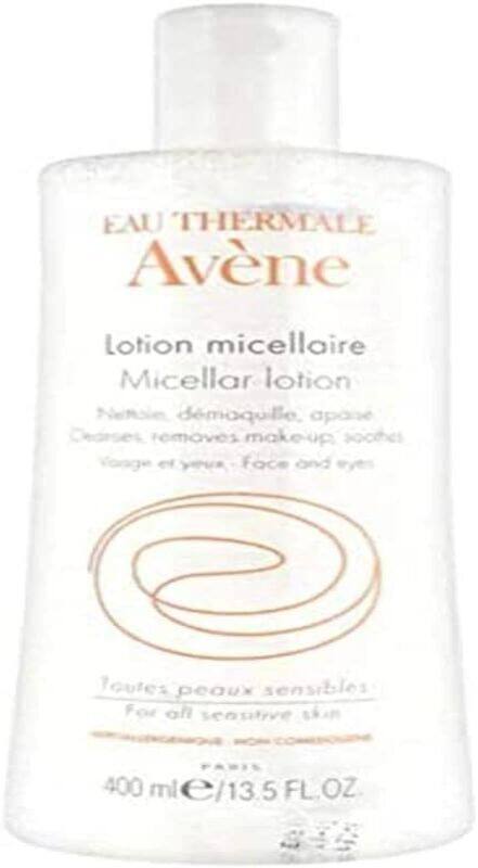 

Avene Lotion Micellaire Nettoyante & Demaquillante, 400ml, White