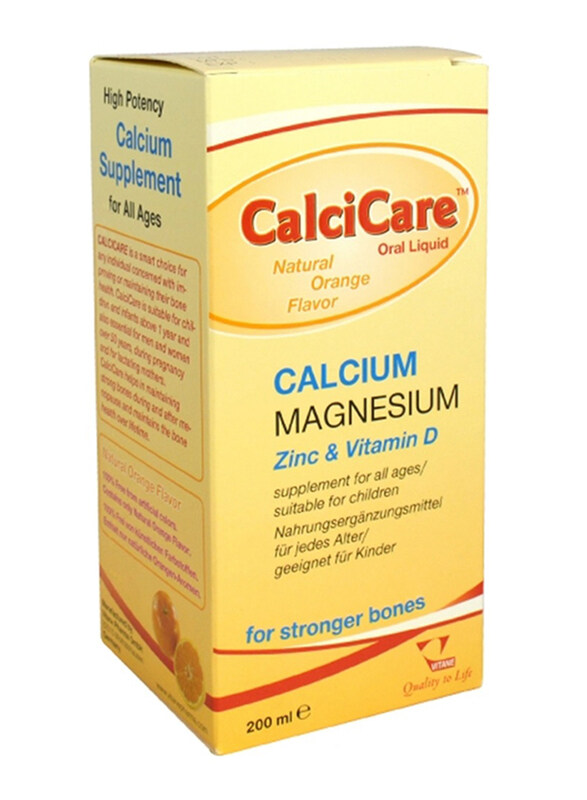 

Vitane Calcic are Liquid Natural Orange Flavour Calcium 200ml