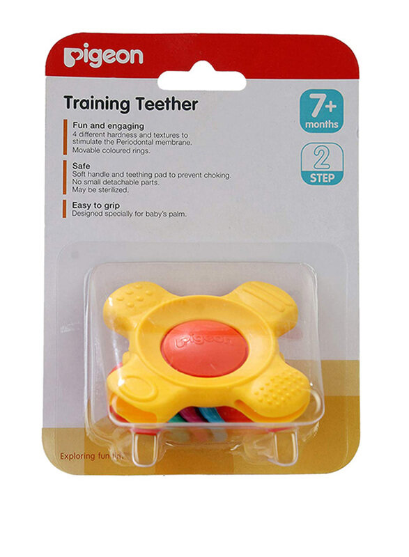 

Pigeon BPA-Free Training Teether Step 2, 7+ Months, Multicolour