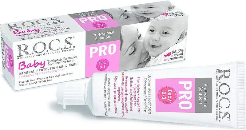 

Rocs Baby Mineral Protection and Gentle Care Toothpaste for 0-3 Year, 45gm
