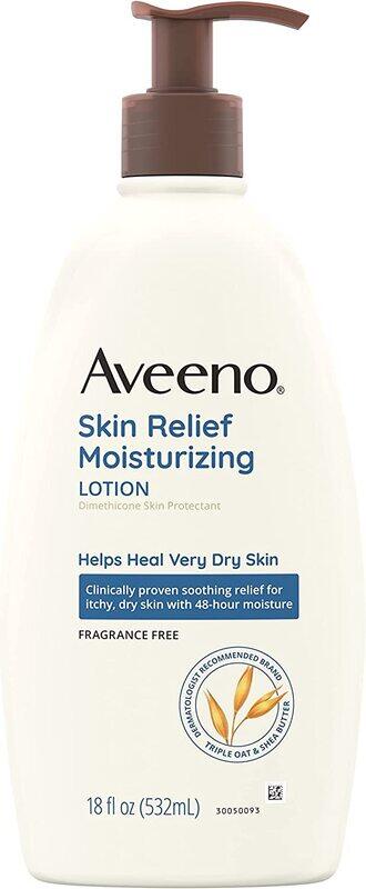 

Aveeno Skin Relief Moisturizing Lotion for Very Dry Skin with Soothing Triple Oat & Shea Butter Formula, 532ml