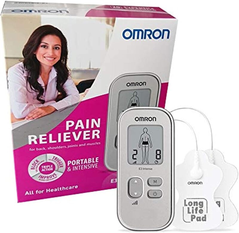 Omron E3 Portable & Intensive Pain Reliever, White