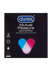Durex Mutual Pleasure Condom, 3 Pieces