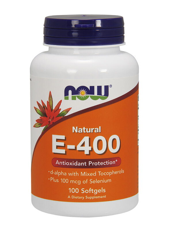 

Now E-400 Dietary Supplements, 100 Softgels