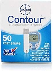 Contour Blood Glucose Test Strips, 50 Strips