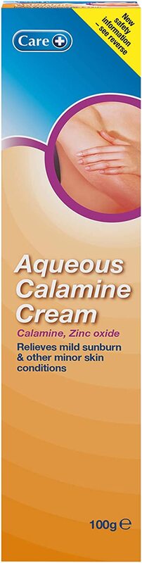 Care AqueoUS Calamine Cream, 100g