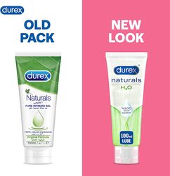 Durex Naturals Intimate Lube with 100% Natural Ingredients, 100ml