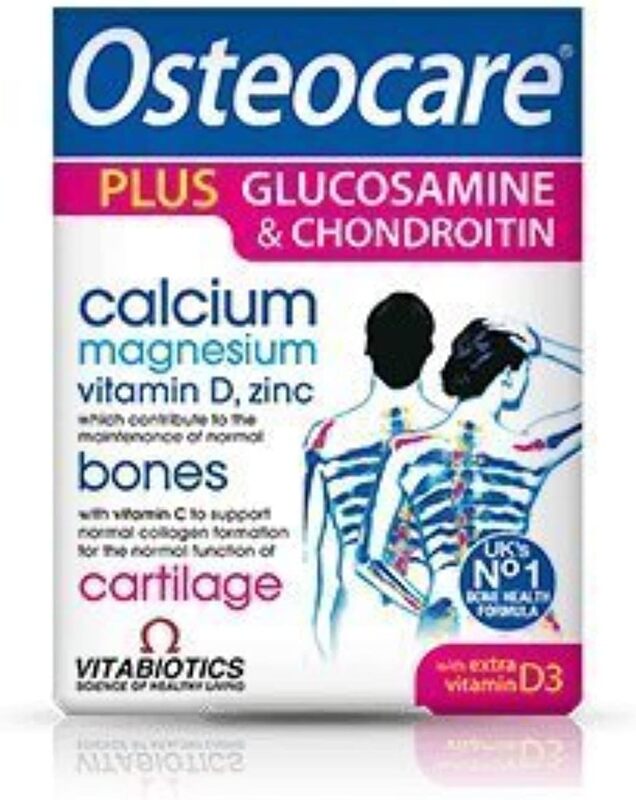 Vitabiotics Osteocare Plus Glucosamine & Chondroitin, 60 Tablets