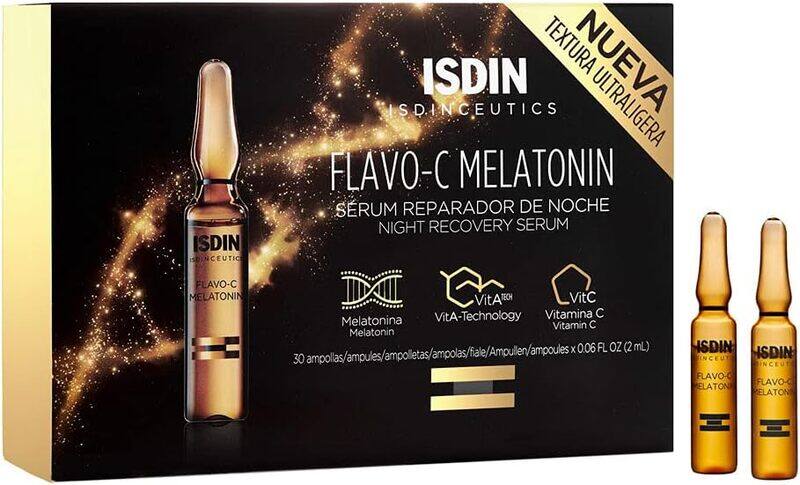 

Isdin Isdinceutics Flavo-C Melatonin Night Repair Serum, 2ml