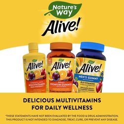 Nature's Way Alive Men Multivitamin Supplement, 60 Gummies