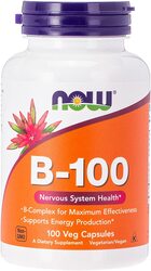 Now Foods Vitamin B-100 Dietary Supplement, 100 Capsules