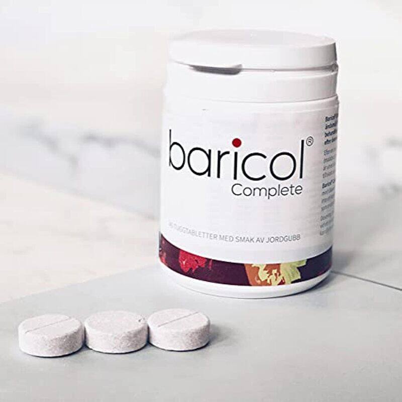 

Baricol Complete Raspberry/Peach Chewable Tablet, 45 Tablets