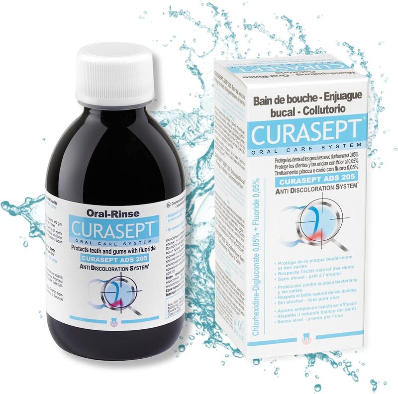 Curasept Anti Discoloration System 220 Mouthwash, 200ml