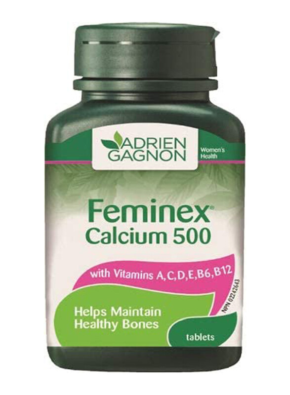 

Adrien Gagnon Feminex Calcium, 500mg, 30 Tablets