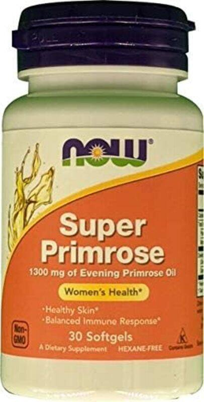 

Now Super Primrose Dietary Supplements, 30 Softgels