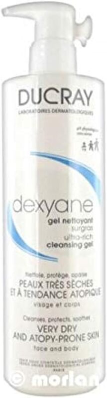 Ducray Dexyane Ultra-Rich Cleansing Gel, 400ml