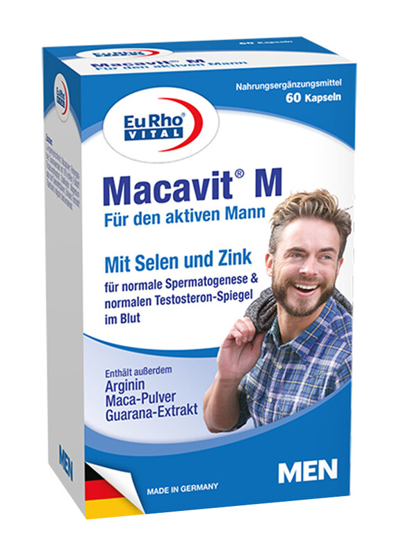 

Eurho Vital Macavit M, 60 Capsules