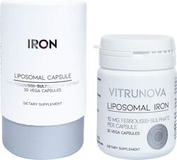 Curesupport Vitrunova Iron Liposomal Dietary Supplement, 30 Vega Capsules