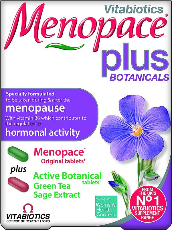 Vitabiotics Menopace Plus Botanicals, 56 Tablets