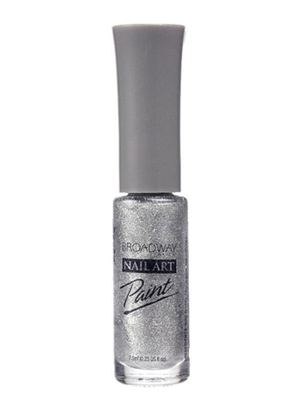 

Broadway Impress Glitter Nail Polish, 7.5ml, Silver