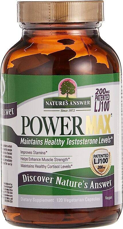 

Nature Answer Power Max Capsules, 120 Capsules