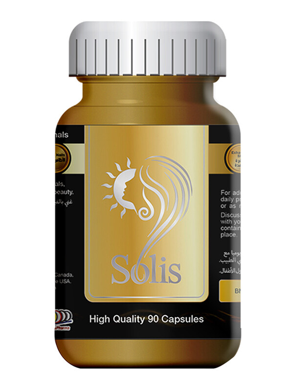 

Julphar Solis The Natural Beauty Formula, 90 Capsules