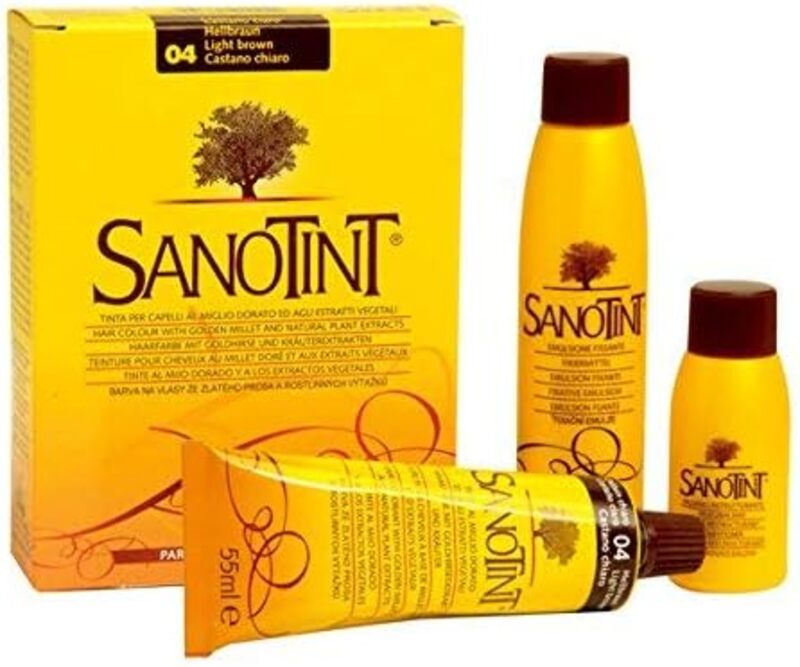 Sanotint Classic Natural Permanent Hair Dye, 125ml, 6 Dark Chestnut