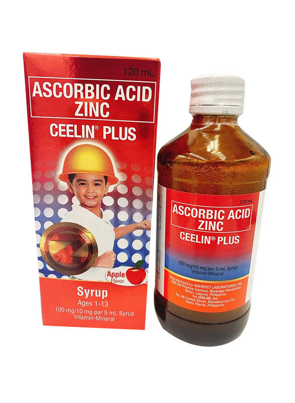 

Ceelin Plus Ascorbic Acid Syrup, 120ml