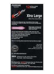 Kamasutra Xtra Large Condoms, 12 Pieces