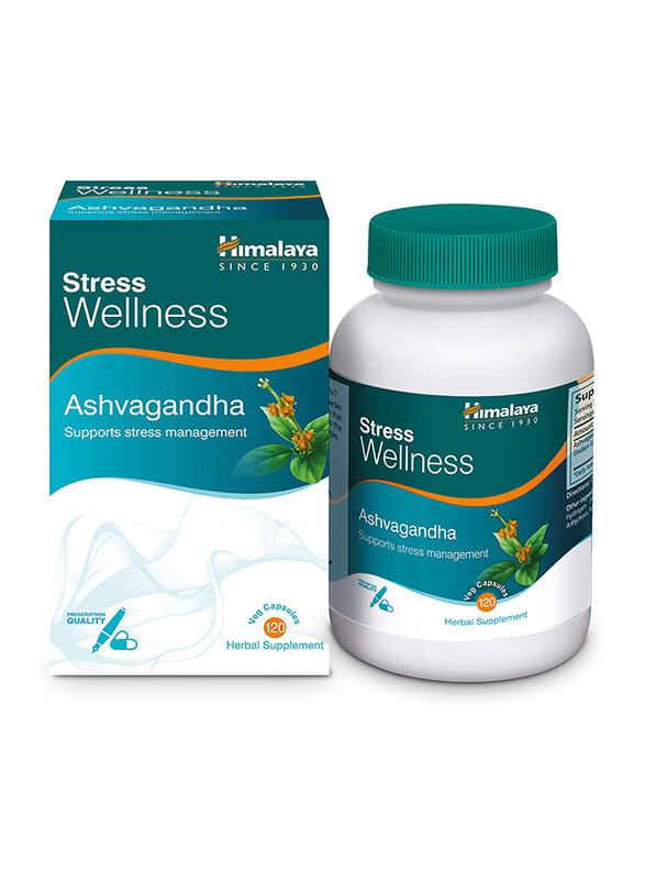 

Himalaya Ashvagandha Herbal Supplements, 120 Capsules