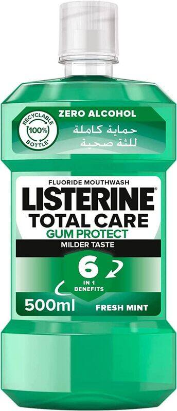 

Listerine Breath Freshening Mouthwash Teeth & Gum Defence Milder Taste Soft Mint, 500ml