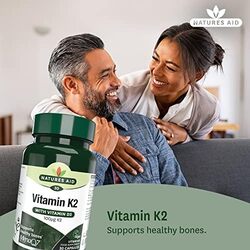 Natures Aid 100Ug Vitamin K2, 30 Capsules