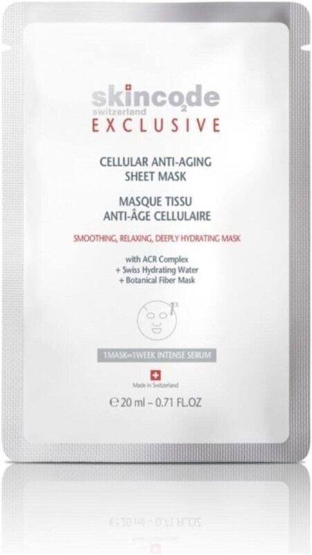 

Skincode Cellular Anti-Aging Sheet Mask, 20ml, 5 Mask