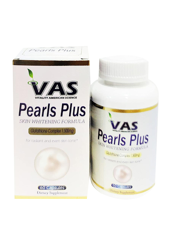 

Generic Vas Pearly Glutathione Skin Whitening Capsules, 60 Capsules