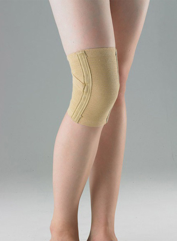 Makida HKNE5103T Crisscross Knee Support, Beige, Small