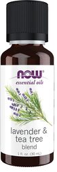 Now Solutions Lavender & Tea Tree Oil Blend in 60:40, 30ml