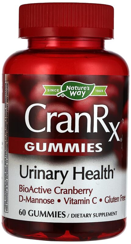 Alive Nature's Way Cranrx Gummy, 60 Gummies