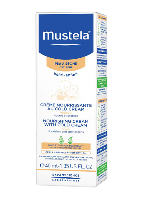 Mustela 40ml Nourishing Cream for Baby