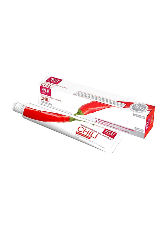 

Splat Chilli Teeth Whitening & Gum Care Toothpaste, 75ml