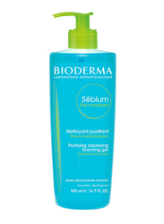 Bioderma Sebium Moussant Purifying Cleansing Unisex Foaming Gel, 500ml