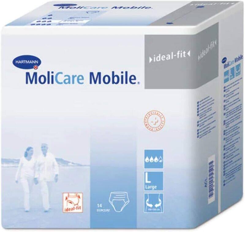 

Hartmann L T3 Mobile Absorbent Briefs, 14 Pieces