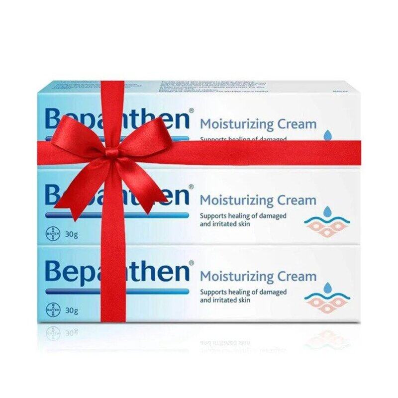 

Bepanthen Moisturising Cream, 3 x 30gm